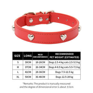 Großhandel verstellbare PU <span class=keywords><strong>Cat</strong></span> <span class=keywords><strong>Orange</strong></span> Pet Hunde halsband - Product Image 6