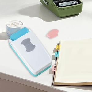 Separador de hojas sueltas Etiqueta Punch Tab Punch para Scrapbook Bloc de notas y fabricación de tarjetas para manualidades de papel - Product Image 4