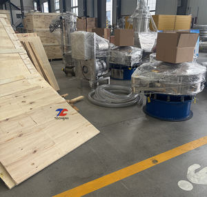 Trilzeef poederdeeltjes cirkelvormige scheider landbouwzaad sorteer- en zeefmachine - Product Image 6