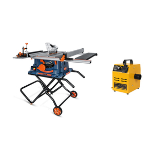 Scie à table pliante LUXTER 220V 255mm 2000W + aspirateur pour le travail du bois - Product Image 2