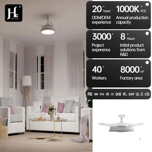 42 Inch New Latest Ceiling Fan with Light Invisible Retractable Ceiling Fan with Light and Remote Control - Product Image 5