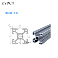 Profilé en aluminium V-slot 2020 2040, norme européenne, alliage d'aluminium extrudé, pour imprimante 3D, machine CNC, assemblage de cadre mécanique DIY