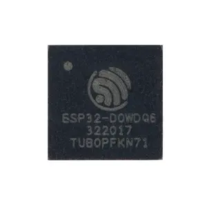 100% เดิม QFN-48 MCU WiFi BT รับส่งสัญญาณไร้สายชิป ESP32 ESP32-D0WDQ6
