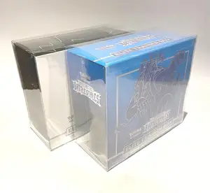 Customized Size Acrylic ETB Booster Box Acrylic Dragon Ball Super Display Box With Magnet