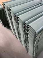 Panneau de porte à enroulement robuste coupe-vent, résistant aux ouragans, pour la sécurité des entrepôts industriels