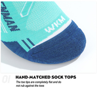 LONGFEI Vente en gros de chaussettes de sport de haute qualité pour femmes et hommes, avec logo personnalisé, chaussettes de compression, chaussettes de course à pied, chaussettes de basket-ball