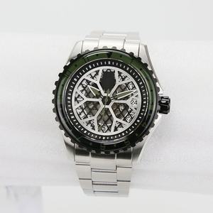 Montre de plongée automatique <span class=keywords><strong>Seiko</strong></span> NH35 pour homme, 41 mm, <span class=keywords><strong>bracelet</strong></span> solide en acier inoxydable 316L, cadran ajouré, résistante à l'eau 20 ATM - Product Image 5