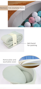 Hot thân thiện với môi PU bọt điền Kid Vòng bóng hồ bơi <span class=keywords><strong>pit</strong></span> trong nhà mềm bóng Hồ bơi cho bé trẻ em mềm chơi sân chơi - Product Image 6