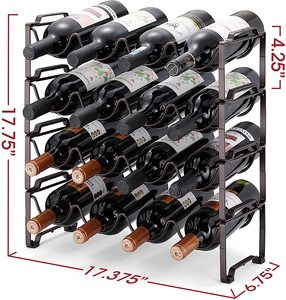 Giá Rượu Đứng Xếp Chồng <span class=keywords><strong>4</strong></span> Tầng Giá Trưng Bày Chai Rượu Giá Rượu Thương Mại - Product Image 5