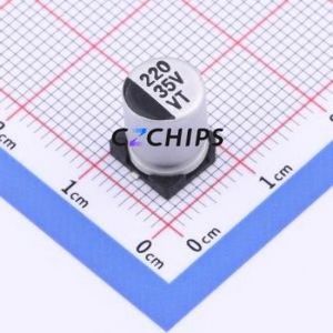 Condensador Electrolítico de Aluminio SMD VT227M035FA5RR0NB1VP0, D8xL10.5mm 220uF 20% 35V 1000hrs-105 ℃ - Product Image 1