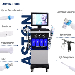 Aston HY03 14-in-1 Hydro Dermabrasion Aqua Peeling Facial Machine Oxygen Jet Microdermabrasion Skin Tightening Whitening - Product Image 1