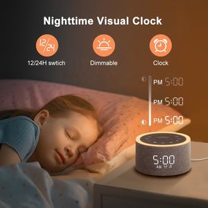 Dispositivo de Ayuda para Dormir HiFiD, Máquina de Ruido Blanco, Reloj Despertador Inteligente Personalizable, Máquina de Sonidos con Luz - Product Image 4