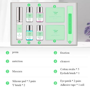 Kit <span class=keywords><strong>de</strong></span> Permanente para <span class=keywords><strong>Pestañas</strong></span> |   Kit <span class=keywords><strong>de</strong></span> Lifting <span class=keywords><strong>de</strong></span> <span class=keywords><strong>Pestañas</strong></span> con <span class=keywords><strong>Pegamento</strong></span>, Fijador, Nutrición, Limpiador y Accesorios para Rizado Semipermanente - Product Image 3