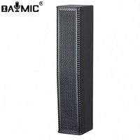 Altavoz de Columna Profesional para Escenarios Exteriores, Amplificador BT, Sistema de Sonido PA Activo con Amplificador Clase D Ultra Estable, Salida de 700W