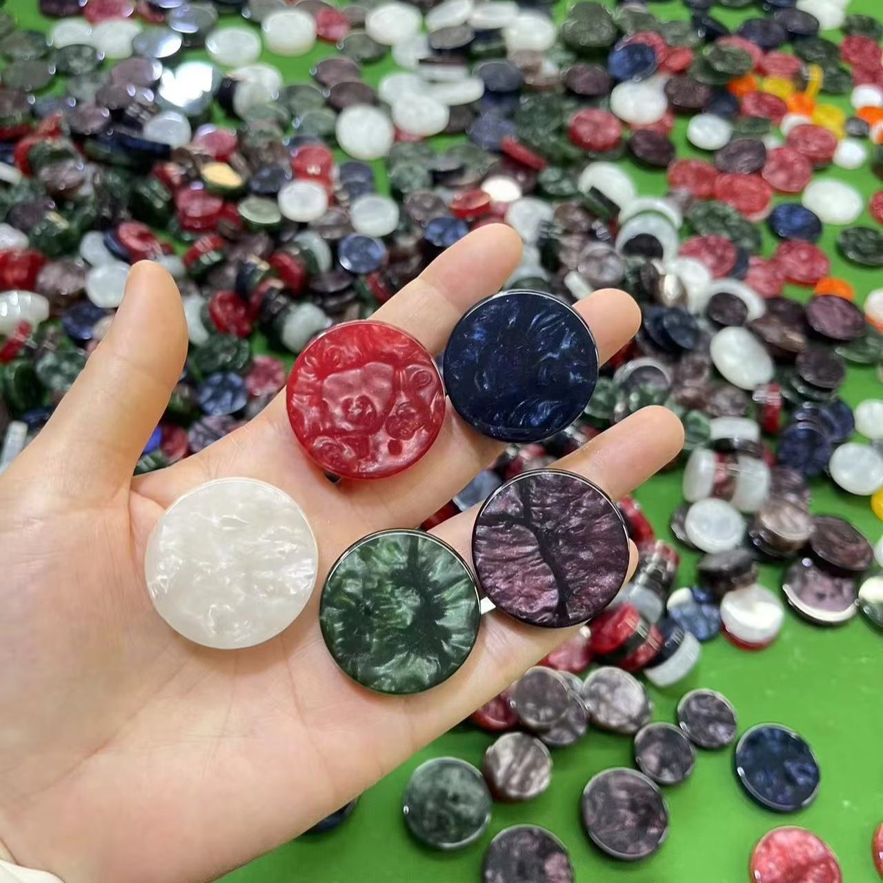 Marbre/perle de mère/coutume