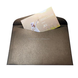 Échantillon gratuit RTS Invitation d'affaires Enveloppes pour carte de crédit de membre d'hôtel <span class=keywords><strong>Enveloppe</strong></span> d'emballage en papier irisé pour carte-cadeau - Product Image 3