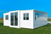 Luxe 20Ft 40Ft Préfabriqué Petite Maison Extensible Pliante Préfabriquée Conteneur Maison 2 3 chambres