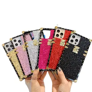 cross body bling bling cell phone case for samsung A10 A30 A50 A70 j6 P fashion luxury phone case for iphone 11 pro xr xs max