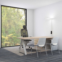 Nouveau design de mobilier de bureau, bureau à domicile, bureau en forme de L, table de direction pour PDG