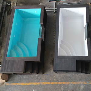 Grande piscine à vendre, piscine hors sol en conteneur maritime, piscine en fibre de verre, piscine en conteneur - Product Image 5