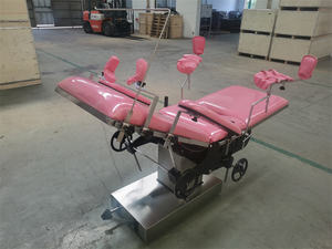 Table d'examen médical gynécologique et obstétrical manuelle Bestran BT-OE014, certifiée CE, équipement hospitalier de classe I - Product Image 6