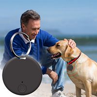 Traceur GPS Intelligent Sans Fil Anti-Perte Petit Localisateur Compatible Apple et Android avec Porte-Clés pour Animaux de Compagnie, Chiens, Chats, Portefeuilles, Clés