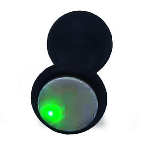 2025 nuova luce colorata lampeggiante anale <span class=keywords><strong>plug</strong></span> led luce incandescente in metallo g spot anale <span class=keywords><strong>plug</strong></span> sex toy per donne uomini - Product Image 5