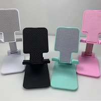 Support de téléphone et tablette rotatif à 360 degrés, portable, hauteur réglable, design pliable, compatible iPad, pour bureau, maison, voyage