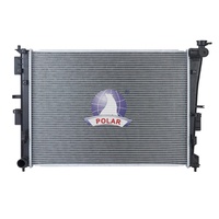 Radiateur de voiture CU13249 66780 pour KIA Optima, réservoir de radiateur en aluminium 253104R000 253104R001, vente en gros d'usine de radiateurs en Chine