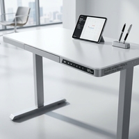 Table élévatrice AOR à moteur unique, double section inversée, avec plateau en verre, mémoire intelligente, vente en gros usine