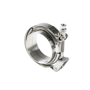 For <b>Quick</b> Release 2.5inch Muffler Exhaust Pipe <b>Clamp</b> 304 Stainless Steel Mirror Polished 1.5mm Thickness 63mm - Product Image 1