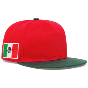 Özel Logo nakış baskı düz şapka çoklu stilleri düz boş meksika Snapback kapaklar erkekler için donatılmış beyzbol şapkası - Product Image 6