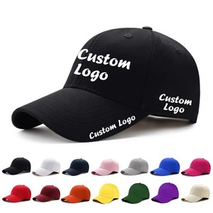 Casquette de baseball 5 panneaux 100 % coton personnalisée OEM, broderie 3D de haute qualité, logo imprimé, casquettes de golf ajustées avec logo personnalisé, faible MOQ - Product Image 1