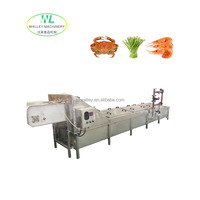 China Zeevruchten & Fruit/Groente Plc Gecontroleerde Motor-Aangedreven 3.0kw Stoomblancheermachine