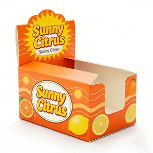 Custom Recyclable <b>Art</b> Paper Cardboard -Up Display Box for Retail Candy & Gift Shelves Matt Lamination Embossing UV Coating - Product Image 4