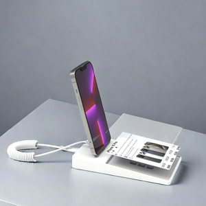 Điện thoại di động an ninh hiển thị báo động đứng với giá tag chủ chống trộm sạc cho tai nghe trong cửa hàng bán lẻ - Product Image 5