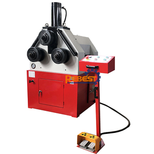 Máquina <span class=keywords><strong>dobladora</strong></span> <span class=keywords><strong>de</strong></span> perfiles hidráulicos, WYQ24-16 <span class=keywords><strong>de</strong></span> tubo <span class=keywords><strong>de</strong></span> ángulo <span class=keywords><strong>de</strong></span> sección curva, barra plana - Product Image 1