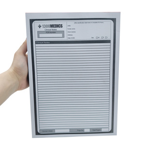 Blocco Ricevute Personalizzato in Carta Autocopiante NCR A5 148X210 Copie Dupliche / Triplicate con Raccoglitore - Product Image 5
