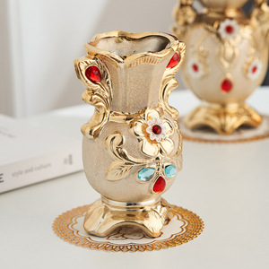 Superventas con aleación y tapa
Jarrón uzbeko Kazak musulmán Skidki
Jarrón de cerámica artesanal de cerámica para decoración del hogar - Product Image 4