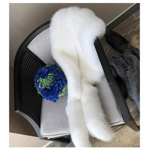 フォックスの毛皮の毛皮玉（尾付き）高級冬ファッション - Product Image 2