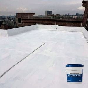 Revestimiento de Techo Ecológico de Secado Rápido y Resistente a los Rayos UV, Cemento Acrílico Impermeable Económico con Aplicación de Brocha - Product Image 5