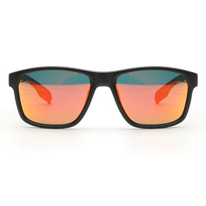 نظارات شمسية مستقطبة فاخرة للرجال والنساء بإطار TR90 مربع خفيف الوزن للغاية وتصميم عصري راقي مع شعار مخصص بالجملة - Product Image 3