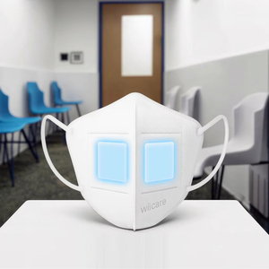 Masque facial réutilisable en tissu non tissé doux Wiicare, humidification, rhinite, air sec, ajustement confortable, trois couches - Product Image 6