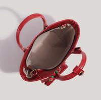 2025 Dongguan usine en ligne luxe PU sac à main panier mini sac fourre-tout bas quantité minimale de commande, nouveau design chinois solide sac à main en cuir personnalisé