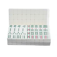 Juego de Mahjong Portátil de Melamina Moderno y Personalizado HL de 30 mm, Patas de Acero Inoxidable, Carga USB, Entretenimiento para 4 Jugadores