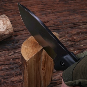 Cuchillos Tácticos Portátiles Personalizables de Alta Calidad, Acero Inoxidable, Mango de TPR, Punta de Gota, 1 Año de Garantía, para Exteriores - Product Image 4