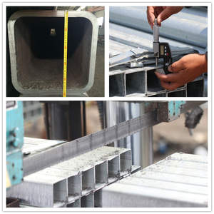 Tubes carrés creux en acier au carbone Q235 de <span class=keywords><strong>80x80</strong></span>-400x400 mm, tubes noirs ERW laminés à chaud pour la construction de structures et de meubles - Product Image 3