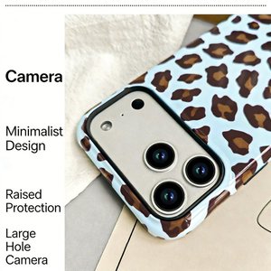 Coque de téléphone multicolore pour iPhone 16 15 14 13 12 11 Pro Max 17 Air avec sensation agréable au toucher et protection antichoc personnalisable - Product Image 3