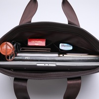 Maletín para Portátil de Negocios para Hombre Pro ZInger, de Poliéster, 14 Pulgadas, Portátil, Transpirable, Texturizado, de un Solo Hombro, Bandolera, Bolsa de Viaje