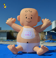 Ballon gonflable personnalisé pour bébé Modèle de poupée de dessin animé Holland
